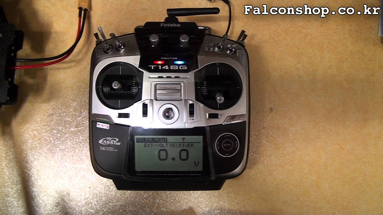 Futaba T14SG Audio Telemetry Speech - YouTube