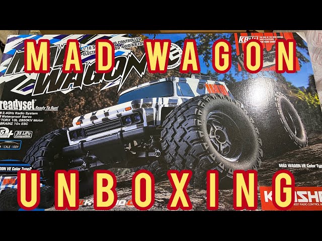 Kyosho Mad Wagon 1/10 monster truck unboxing and tear down ! - YouTube