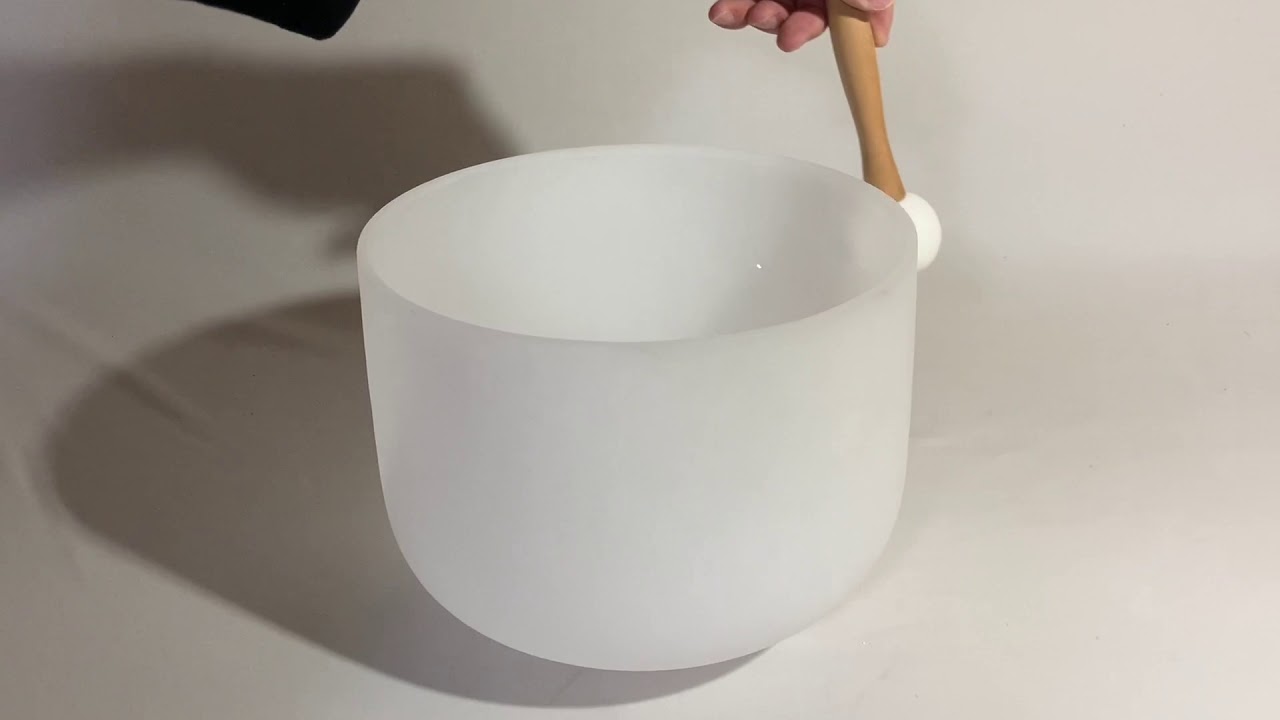 クリスタルボウル [10inch Key:G] / Crystal Singing Bowl - YouTube