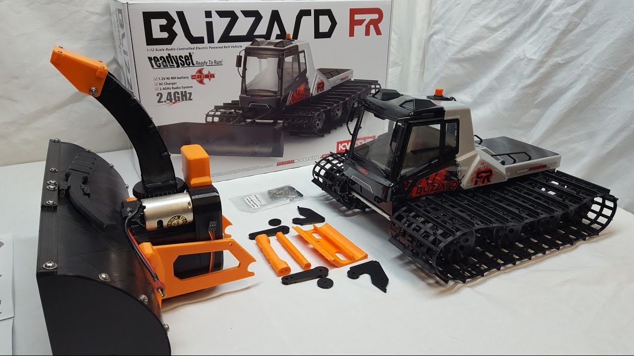 Kyosho Blizzard 2.0 ラジコン 除雪車 京商 キャタピラ I bought a