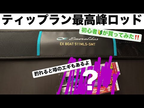 Tip Run Eging] I bought Daiwa's top-of-the-line tip run high-end