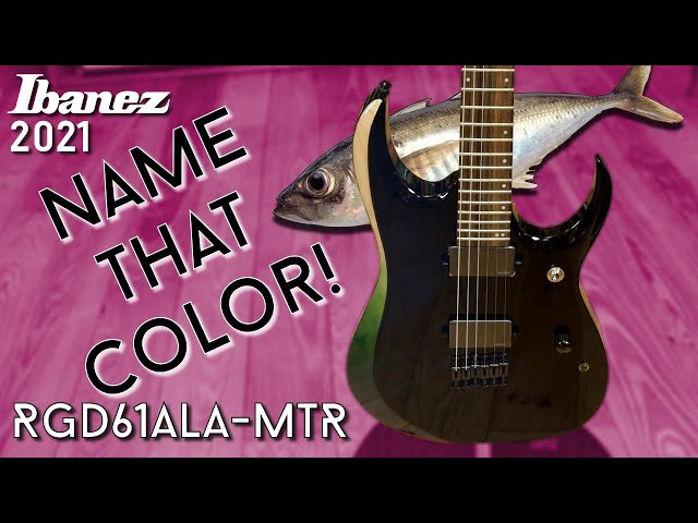 A fishy metal beast! Ibanez RGD61ALA-MTR Review - YouTube
