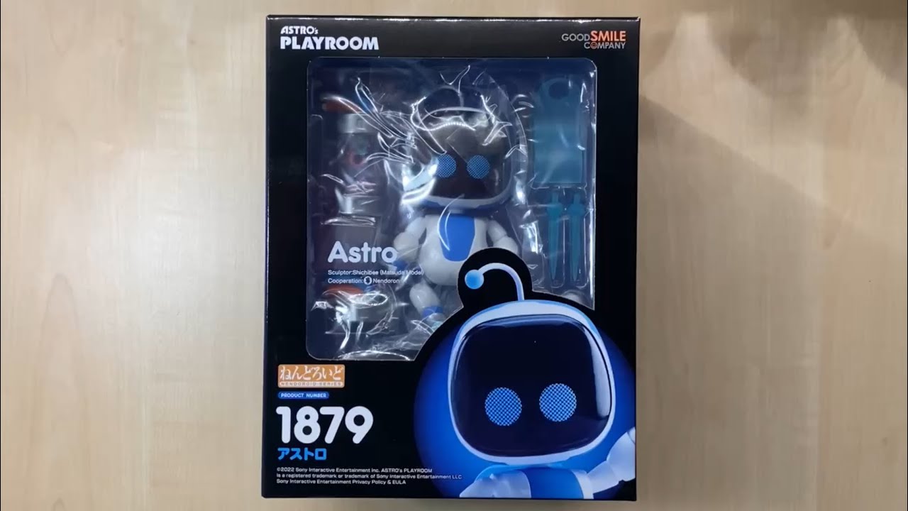Nendoroid #1879 - Astro's Playroom - Astro - YouTube