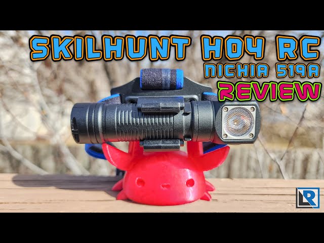 Skilhunt H04 RC Review (Nichia 519a, Headlamp, 96CRI) - YouTube