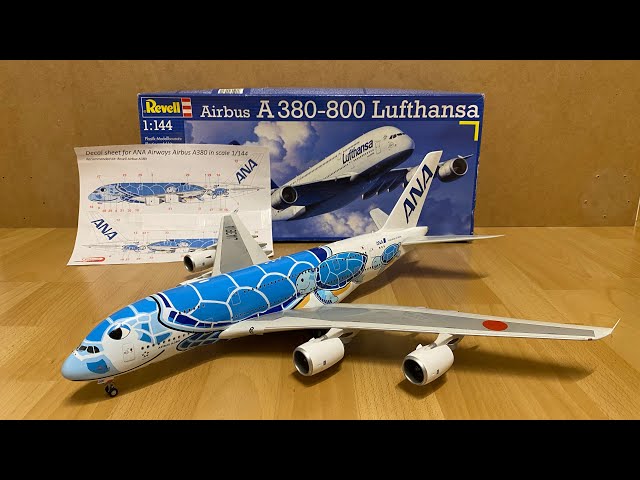Assembly / Revell 1/144 scale Airbus A380 ANA Flying Honu „Lani