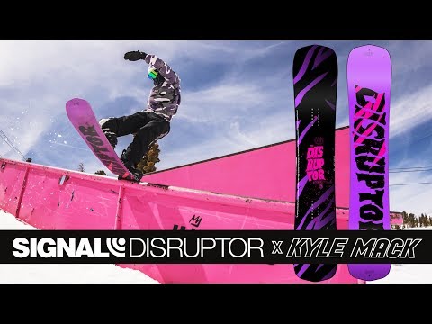 SIGNAL DISRUPTOR スノーボードデッキ