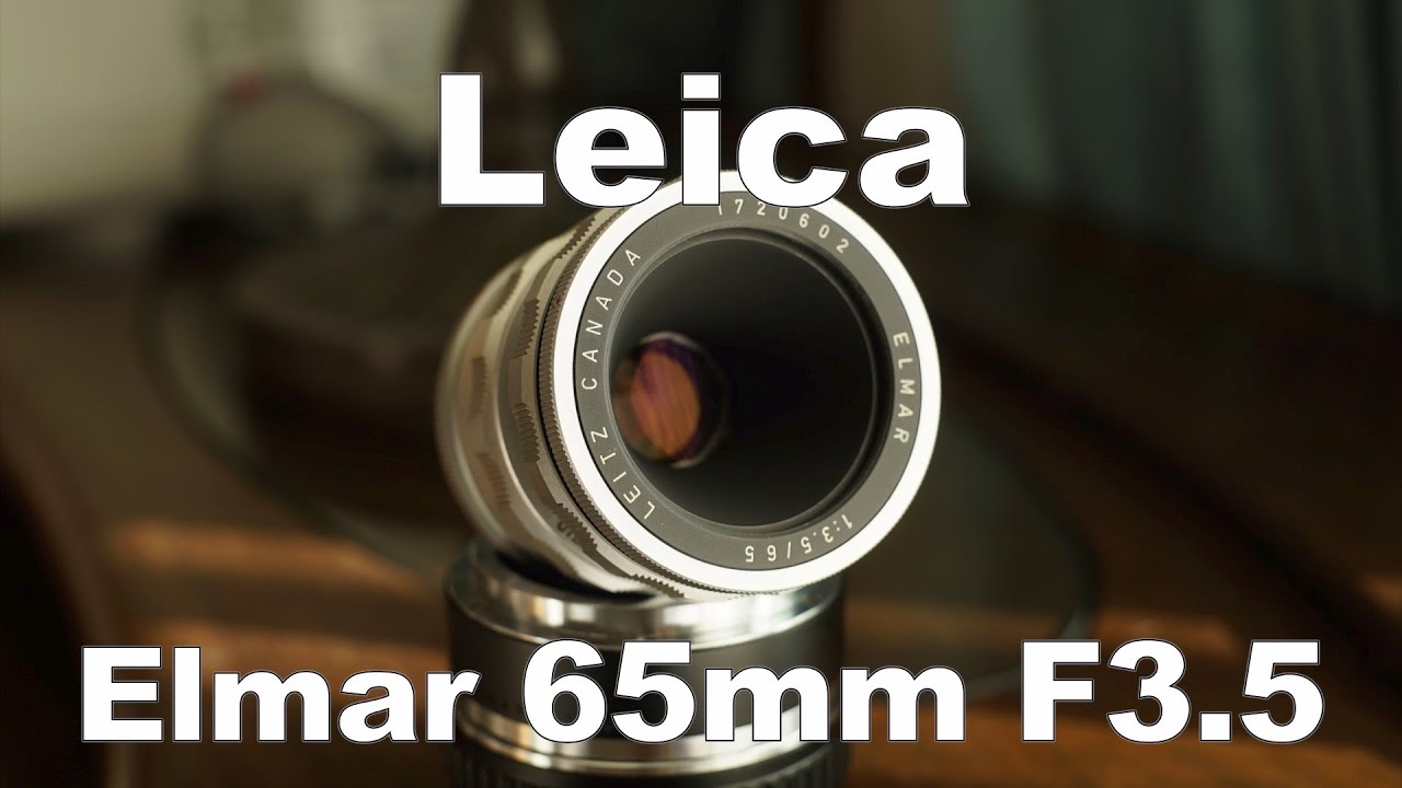 ライカ LEICA LEITZ CANADA ELMAR 65mm F3.5 ジャンク LEITZ CANADA 1