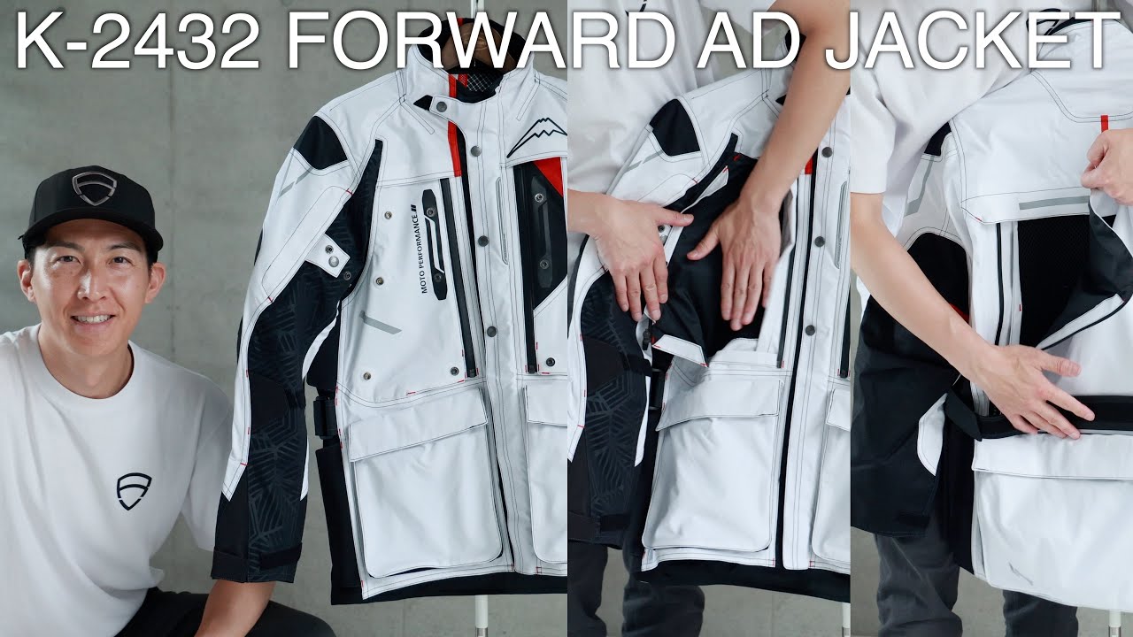 KUSHITANI's K-2432 FORWARD AD JACKET - YouTube