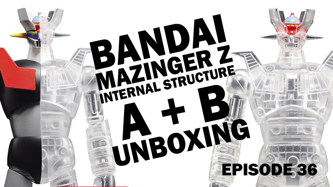 TOY UNBOXING & REVIEW: Bandai Mazinger Z Internal Structure Figure