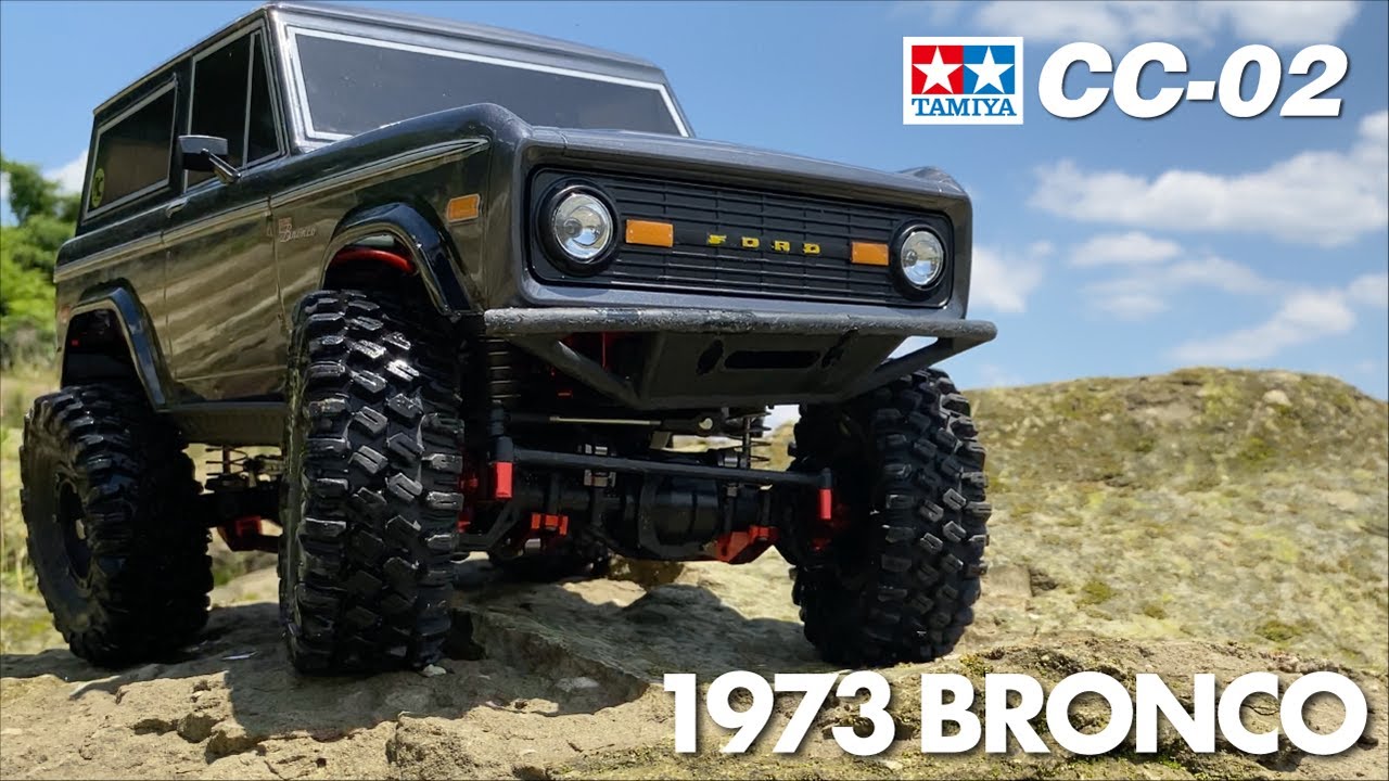 タミヤ CC-02 Ford Baja Bronco ブロンコフルベアリング付き 新製品