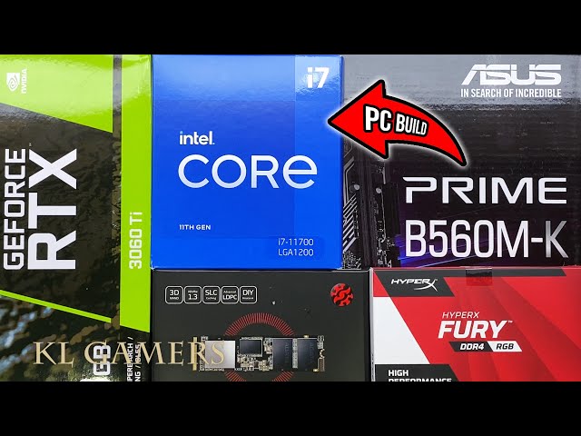 intel Core i7 11700 ASUS PRIME B560M-K GAINWARD RTX 3060Ti LHR