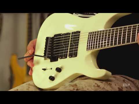 ESP Guitars: Stef's Customs - Glow-In-The-Dark Baritone 8-String