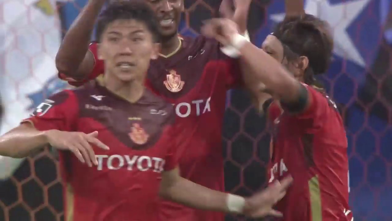 公式】ゴール動画：宮原 和也（名古屋）44分 名古屋グランパスvsガンバ