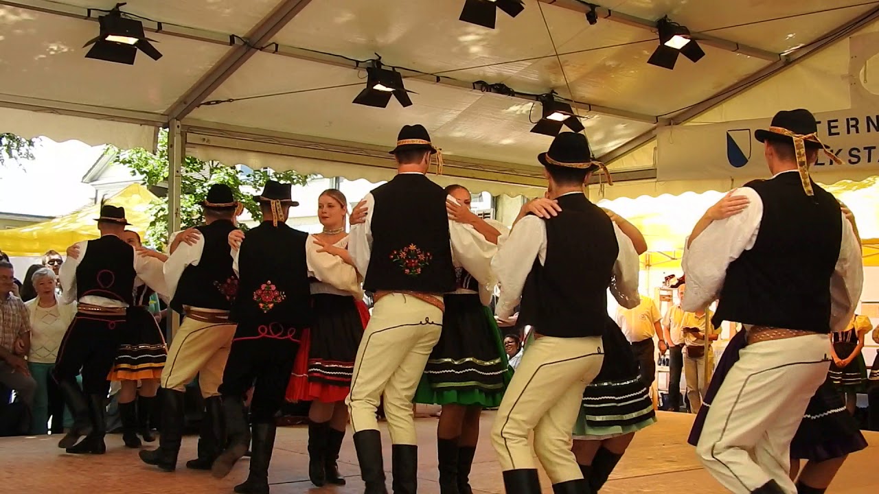 国際フォークダンス大会 スロバキア1 Slovakian folk dance 2016 0703