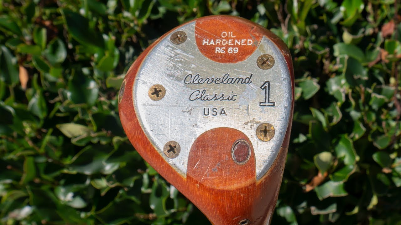 1984 RC 69 Cleveland Classic Persimmon Driver - The Vintage Golfer
