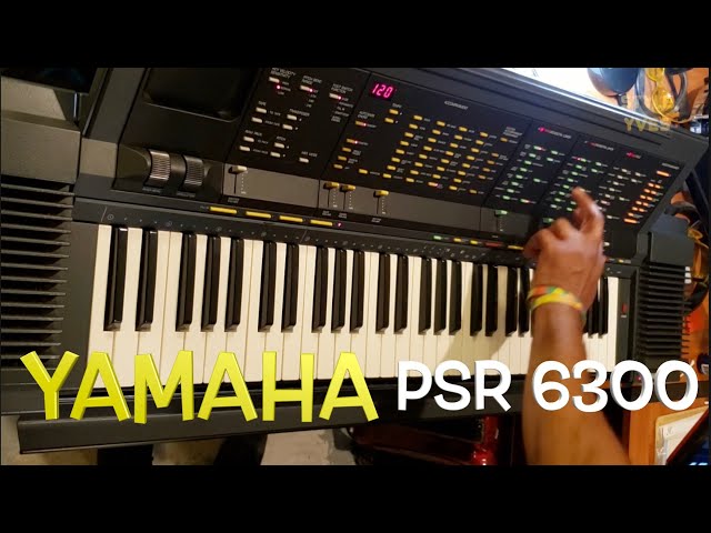 Yamaha PSR 6300 - YouTube