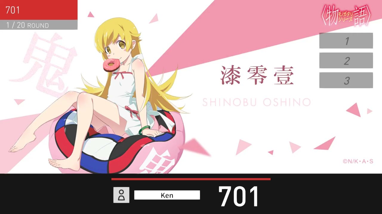 化物語 ダーツセット 忍野 忍ver. ダーツハイブ 物語シリーズ(モノガタリシリーズ)×ダーツハイブ