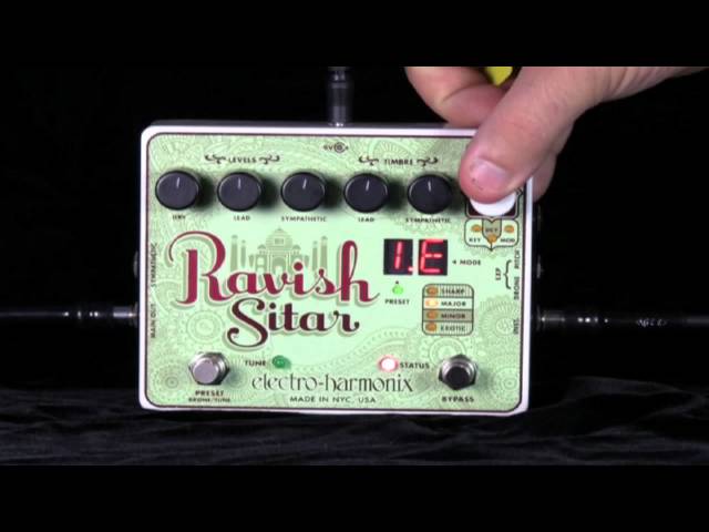 Electro-Harmonix Ravish Sitar - YouTube
