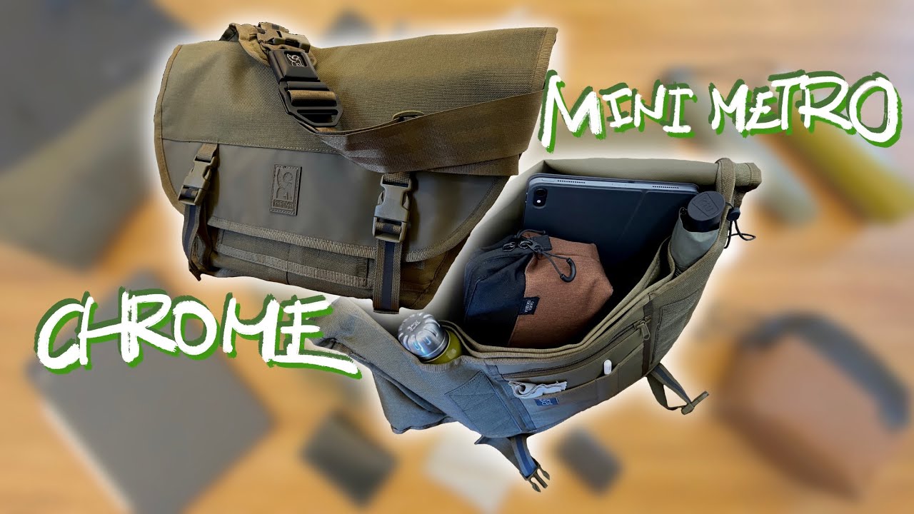 CHROME MINI METRO / Epic Durable Messenger Bag - Backpacking:vol