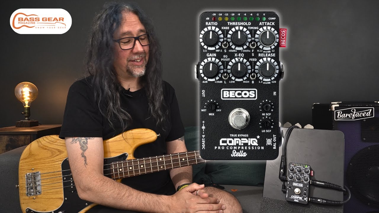 Becos CompIQ Stella Pro MK2 Compressor Pedal