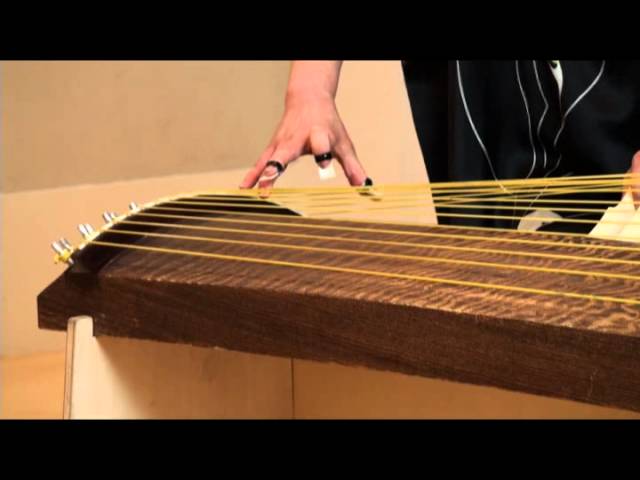 十七弦 十七弦の音階、筝の音階 ～伝統音楽デジタルライブラリー - YouTube