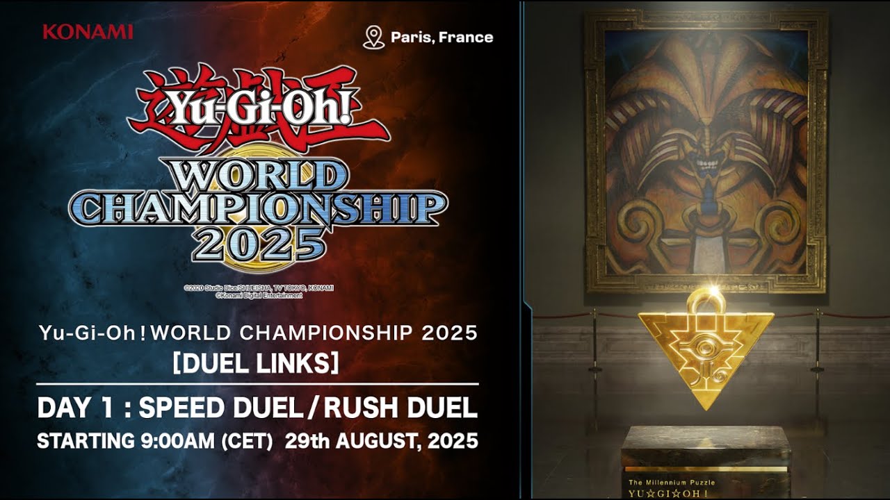 Livestream | Yu-Gi-Oh! World Championship Duel Links 2025 | Day 1