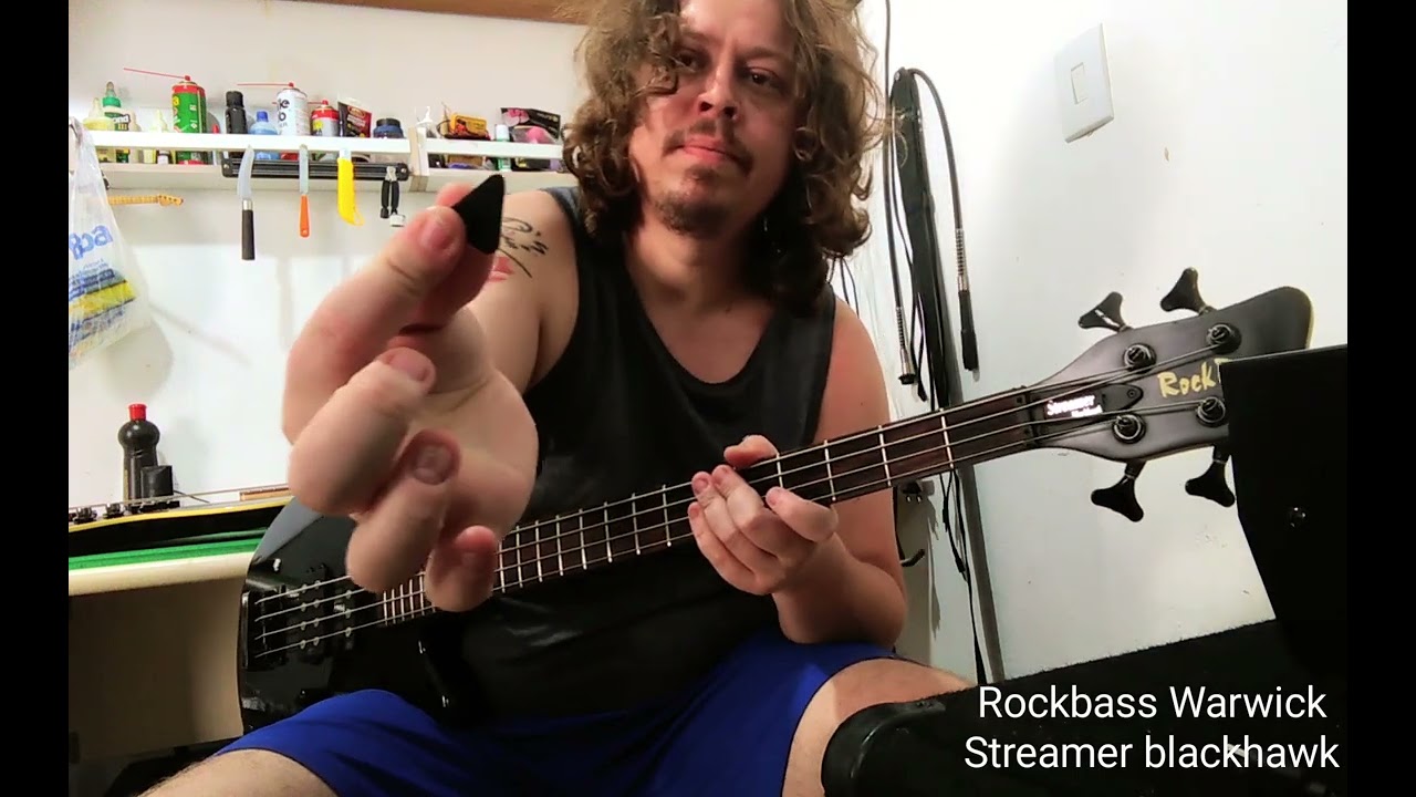 Rockbass Warwick Streamer Blackhawk - Circuito Sonorus Cp550 - YouTube
