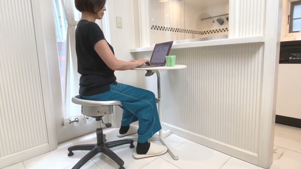 座る時間を有効活用！座って揺れるだけ！骨盤を動かしインナーマッスル