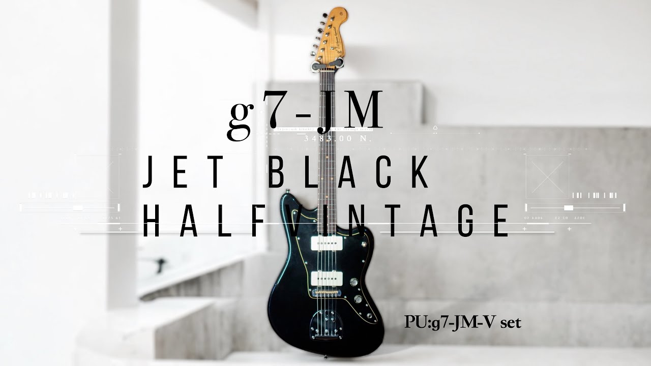 g'7 Special】g7-JM/Jet Black/Halfvintage【g7-JM-V】 - YouTube