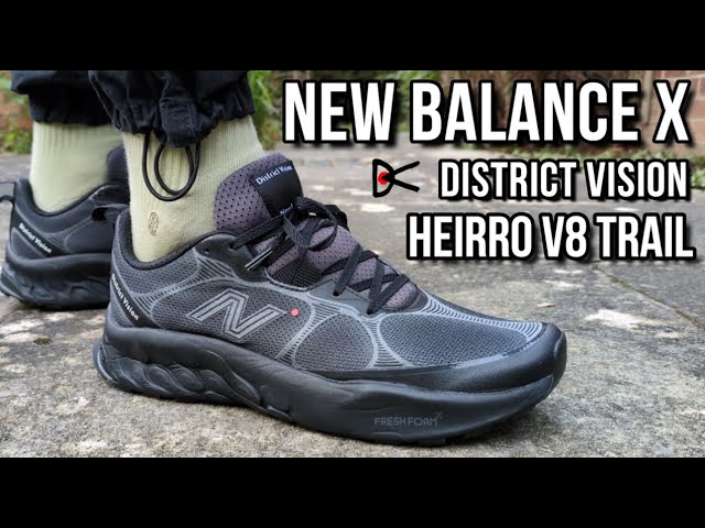 NEW BALANCE X DISTRICT VISION FRESH FOAM X HIERRO V8 TRAIL REVIEW