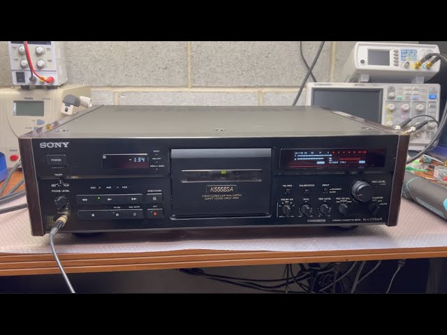 Challenge at Hand: Sony TC-K555ESA Missing High Frequencies - YouTube