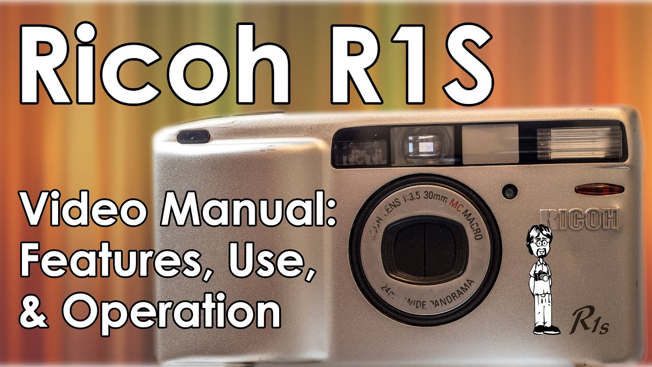 フィルムカメラ》「RICOH リコー・R1s」（1995年発売）35mmコンパクト