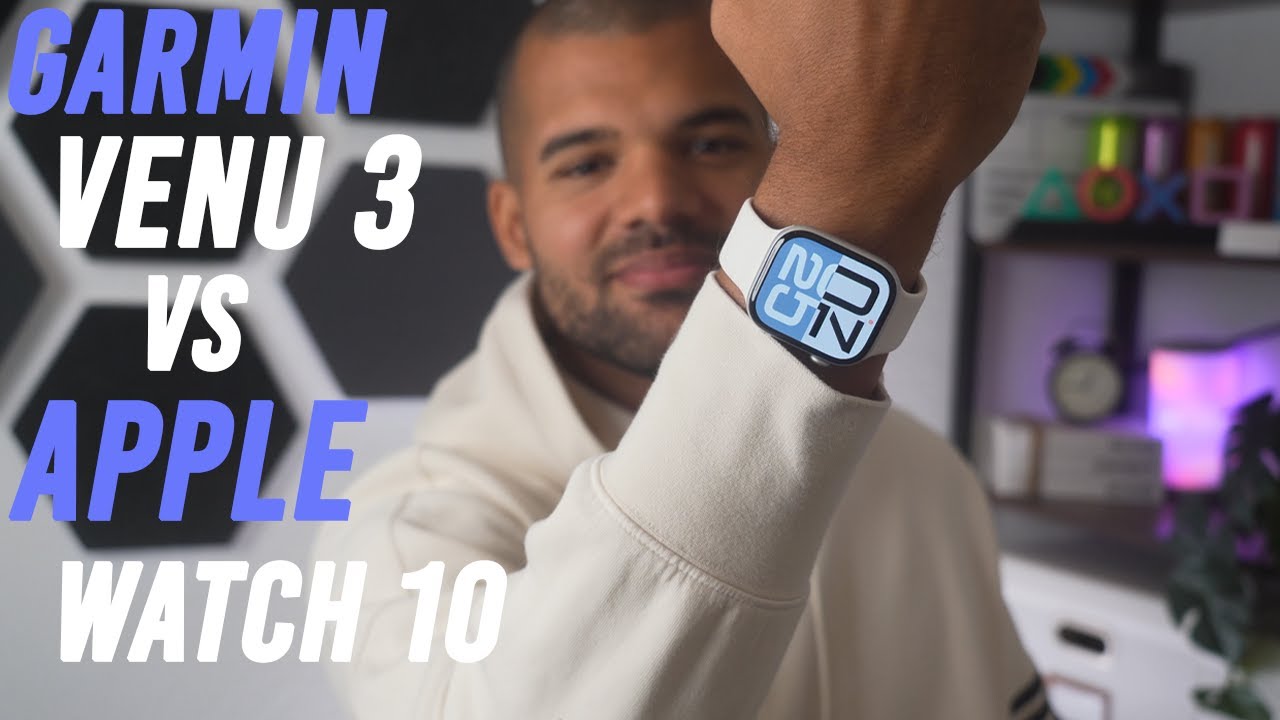Apple Watch Series 10 vs Garmin Venu 3 l Smartwatch Comparison