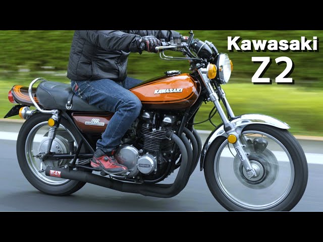 走行動画】Kawasaki 750RS/Z2 ヨシムラサイクロン【エンジン・マフラー