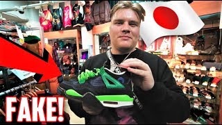 JAPAN THRIFT SHOPPING! $250 FAKE Air Jordans in TOKYO!? - YouTube