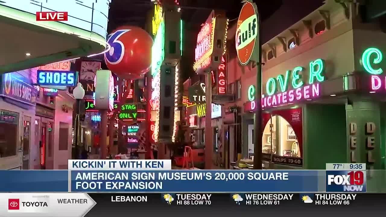 Inside the American Sign Museum after recent expansion - YouTube