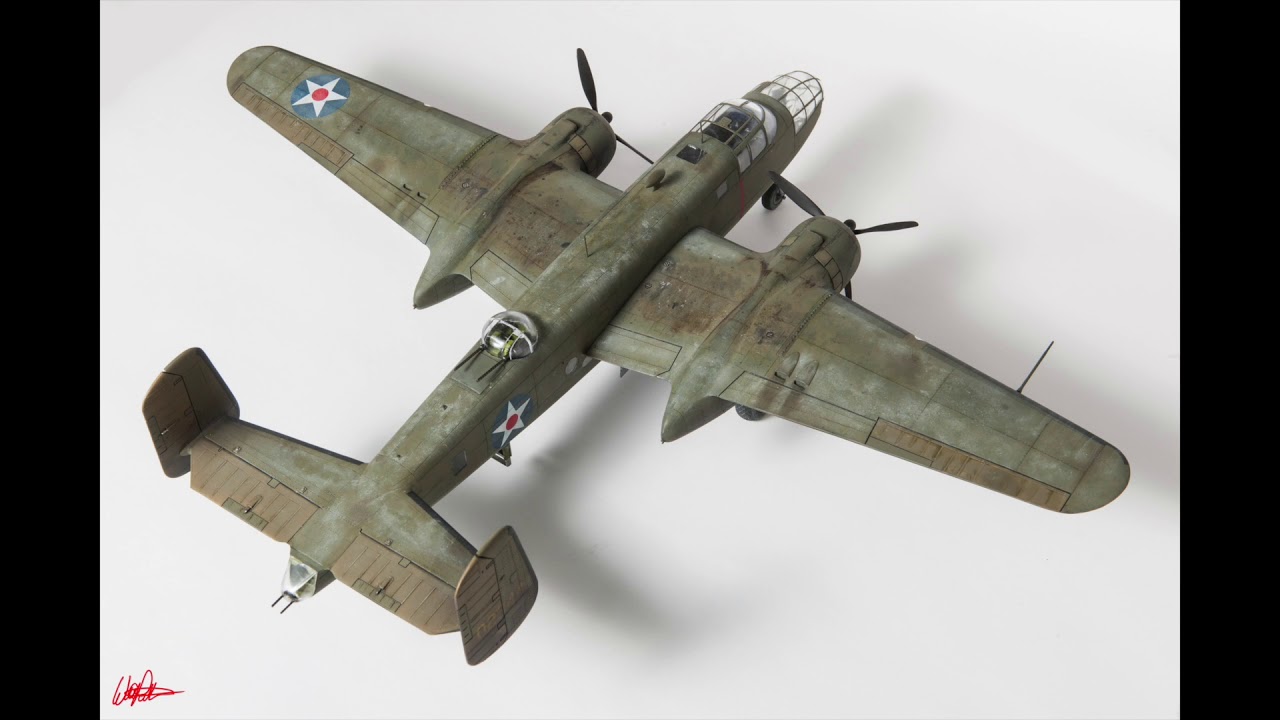 ep185 - accurate miniatures/academy 1/48 b-25b mitchell.again