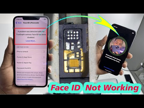 iPhone 11 Pro Max Face ID Not Working Fix 100% - YouTube