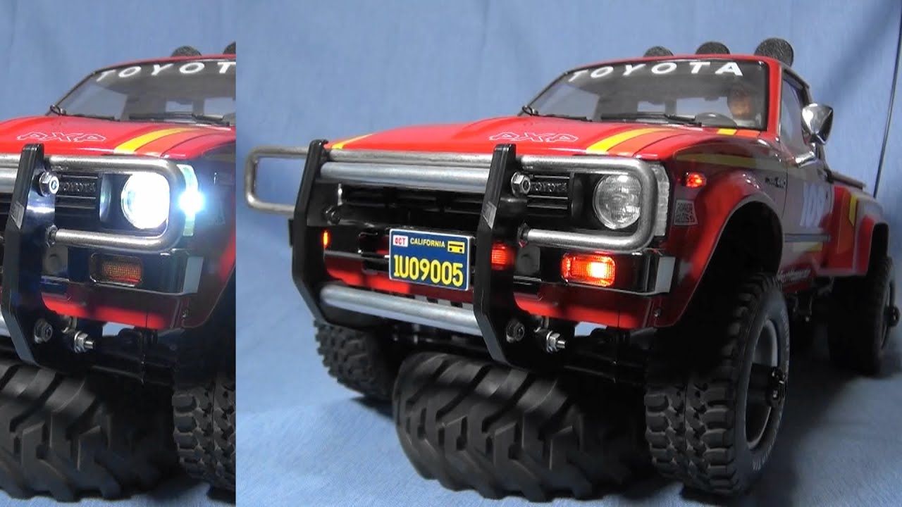 1/10 タミヤ ハイラックス ステップサイド MFC-02 「ウインカーLED増設