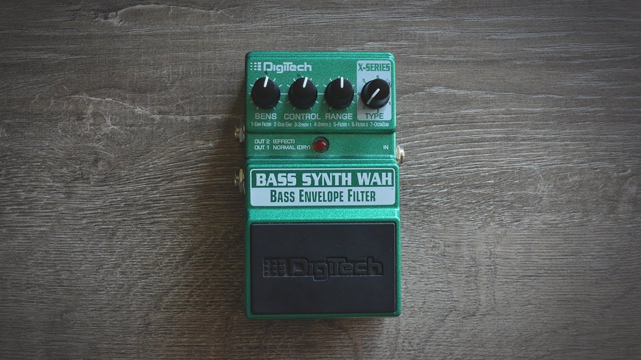 Digitech BASS SYNTH WAH In-Depth Review - YouTube