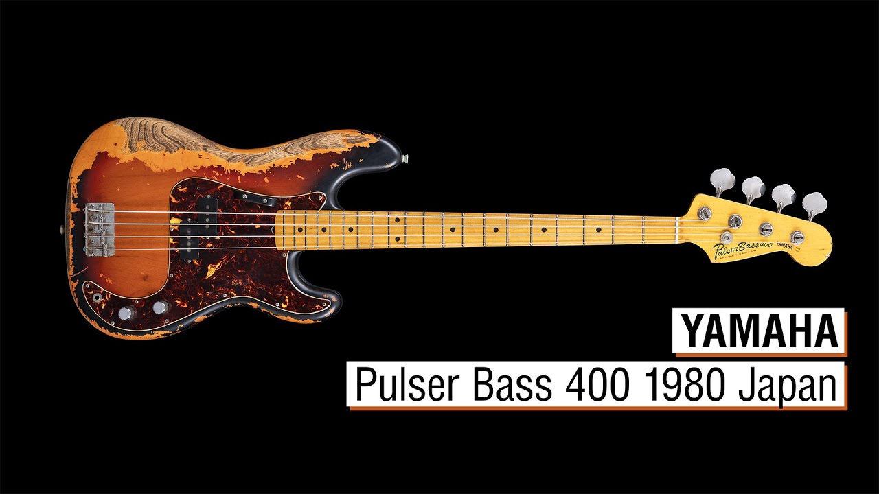 Yamaha Pulser Bass 400 1980 Japan Tobacco Burst - YouTube