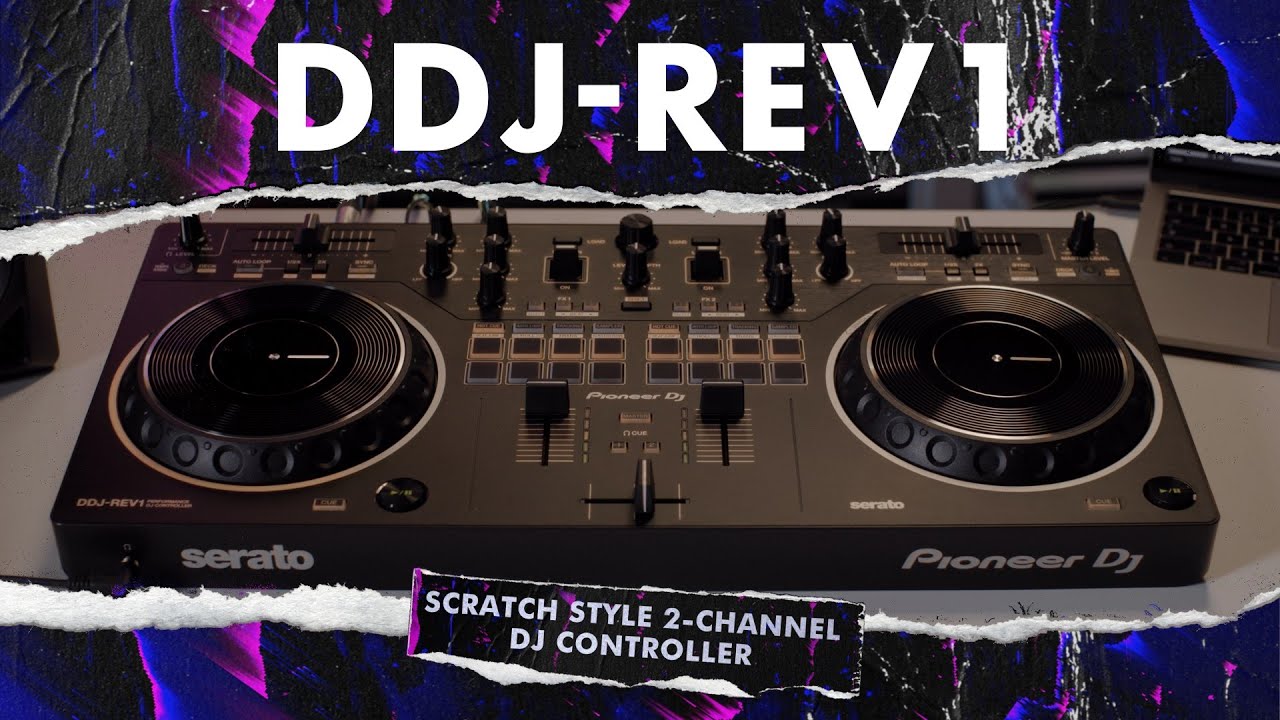 Pioneer DJ DDJ-REV1 2-Deck Serato DJ Controller - Vintage King