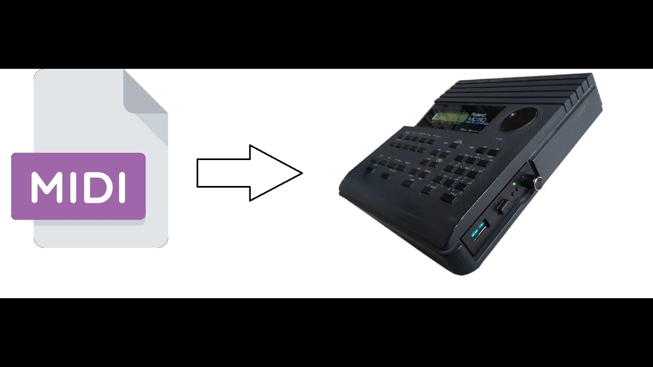 DTM・DAW Roland MC-50 + Gotek, USB Roland MC-50 With USB Hard