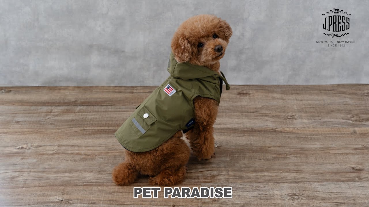 J.PRESS 撥水 フード付きベスト 小型犬 / PET PARADISE | 【通販】雑貨