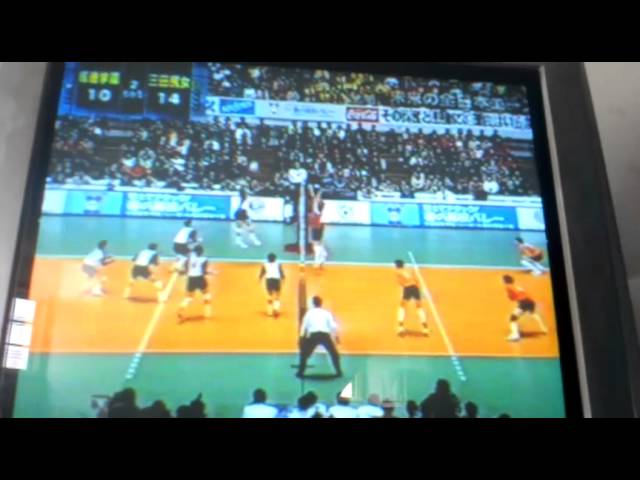 成徳学園 VS 三田尻女子 春の高校バレー（1/2） - YouTube