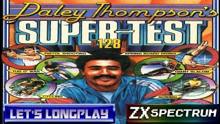 LETS LONGPLAY: Daley Thompson's Supertest 128 (ZX SPECTRUM - With