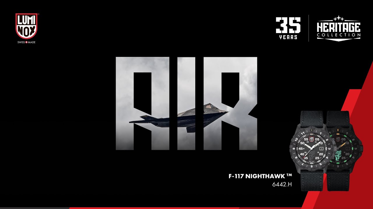 ルミノックス・ヘリテージコレクション】F-117 Nighthawk™ x Skunk