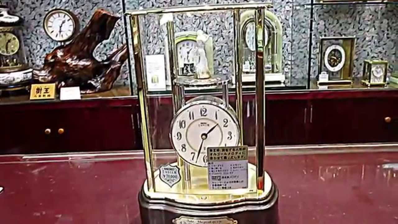 中野ｻﾝﾓｰﾙﾌｼﾞﾔ時計店SEIKO EMBLEM HW479G 置からくり時計 - YouTube