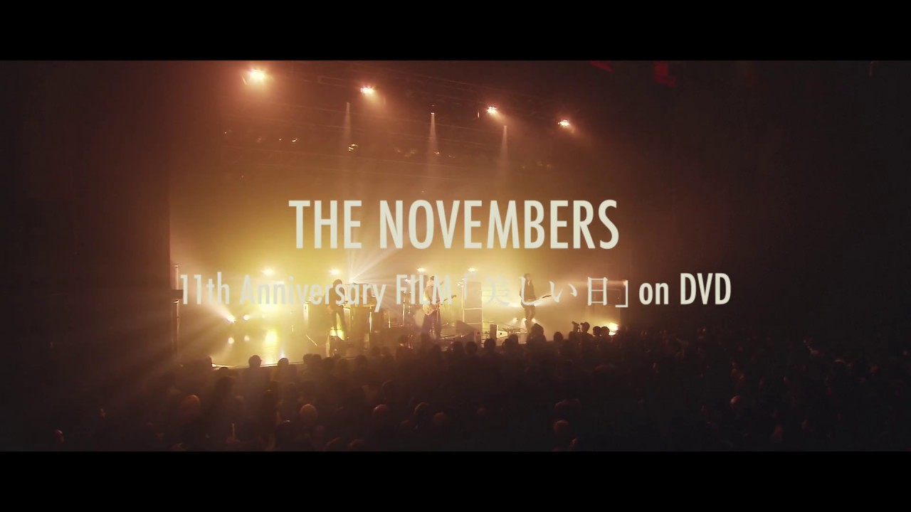 THE NOVEMBERS 11th Anniversary Film 【公式通販】