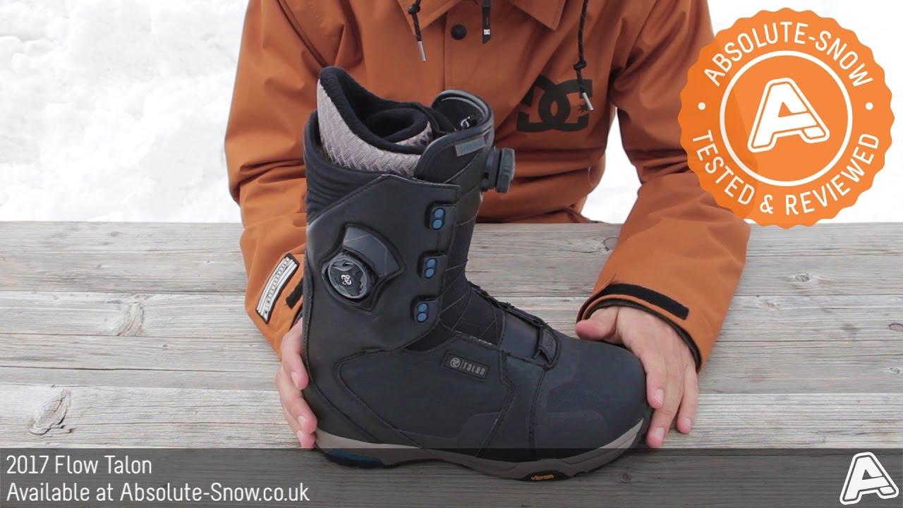 2016 / 2017 | Flow Talon Snowboard Boots | Video Review - YouTube